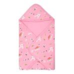 Tidy Sleep Cotton New Born Baby Wrapper All Season Soft Swaddle Fluffy 2 Layered Ac Wrapping Receiving Blanket for Baby Boys and Baby Girls, 1 Count - Fast Shipping to USA & Canada - Image 7