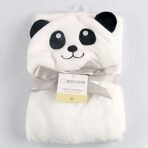 First Kick Baby Blankets New Born Combo Pack of Hooded Wrapper Sleeping Bag and Baby Bath Towel for 0-6 Months Baby Boys and Baby Girls Pack of 2, Flannel, white Panda, Unicorn white, lightweight - Fast Shipping to USA & Canada - Image 6