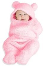 First Kick Baby Blankets New born Pack of Hooded Supersoft Wearable wrapper Cum Baby Sleeping Bag for Babies (70 cm x 76 cm, 0-6 Months) - Fast Shipping to USA & Canada - Image 2