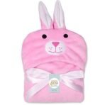 First Kick Baby Blankets New Born Combo Pack of Hooded Wrapper Durable Fleece Polyester Sleeping Bag and Baby Bath Towel for 0-6 Months Baby Boys and Baby Girls Pack of 2 Pink Rabbit, Unicorn Pink - Fast Shipping to USA & Canada - Image 4