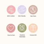 Haus & Kinder Froggy Baby Rattle Toy ? Pack of 1 | 100% Cotton Knitted Rattle for Newborns, Sensory Toy with Polyfibre Filling | Soft & Safe, Frog-Shaped Rattle for Boys Blue, 15 cm ? 0-2 Years - Fast Shipping to USA & Canada - Image 7