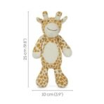 haus & kinder Knitted Giraffe Toys for Kids-Giraffe Toy Gift for Kids, Soft Toys for Girls & Soft Toys for Boys, Toddler Toys, Toys for New Born Baby Boy and Girls, Mustard-Natural, 10X25 CM, 1Pc - Fast Shipping to USA & Canada - Image 5