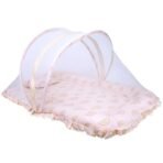 1ST STEP 100% Muslin Premium Baby Bedding Set with Mosquito Net |100% Insect Protection with Zip Closure & Baby Pillow (OR, Small Single) - Fast Shipping to USA & Canada - Image 2