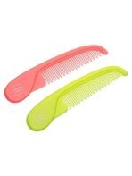 Mee Mee Soft Bristled Comb Set | BPA Free (Easy Grip, Pink Green) - Fast Shipping to USA & Canada - Image 3