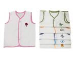 Infantbond Cotton Embroidery Jhabla (Pack of 6, 0-6M) ? Fast Shipping to USA & Canada