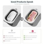 StarAndDaisy Baby Bath Tub Seat for Infant & Toddler ? Non-Slip Bathing Chair with Safety Backrest, Strong Suction & Comfortable Design for Baby Bath Time - Pink - Fast Shipping to USA & Canada - Image 6