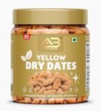 AB BRAND Yellow Dry Dates | Sukha Khajoor | Pila Chuara | Kharik | Fresh, Pure & Natural Dry Fruit (1kg) - Fast Shipping to USA & Canada - Image 2