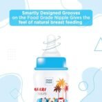 Mee Mee Baby Feeding Bottle 125ml |BPA-Free Baby Milk Bottle with Eazy Flo Technology, Anti-Colic Valve, Non Toxic and Ergonomic Design for New Born/Infants/Toddler Upto 3 Years (Blue, Pack of 2) - Fast Shipping to USA & Canada - Image 5
