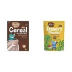 Slurrp Farm Sprouted Ragi Powder (250g) + Jaggery Powder (300g) - Fast Shipping to USA & Canada - Image 2