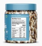 AB BRAND Whole Cashews | Premium Kaju W320 Grade | Fresh, Crunchy & Rich in Taste | Gluten Free & Plant-Based Protein | Daily Healthy Snack for All Ages (500 GM) - Fast Shipping to USA & Canada - Image 3
