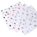 TIDY SLEEP Muslin Baby Face Napkin for New Born (Washable, Reusable Extra Soft Baby Face Napkin) (3) - Fast Shipping to USA & Canada - Image 2