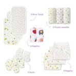 MOM'S HOME New Born Baby Hospital Essentials Gift Box Multicolor - Pack of 27 Items - Fast Shipping to USA & Canada - Image 4