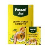 Pansari Green Tea with Lemon & Honey ? 25 Premium Tea Bags | Enriched with Vitamin C | Detox & Immunity Booster | 42.5g | Refreshing & Antioxidant-Rich Herbal Tea - Fast Shipping to USA & Canada - Image 3