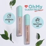 Lamel- OH my Clear Face Concealer 401-Light Beige |Creamy formula |Instantly conceals imperfections |Sweat and water resistant |Smooth, natural finish| 7ml - Fast Shipping to USA & Canada - Image 4