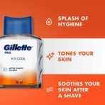 Gillette Men Pro Fresh After Shave Splash Icy Cool Liquid 50Ml, White - Fast Shipping to USA & Canada - Image 3