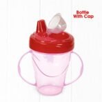 Mee Mee Baby Trainer Sippy Cup | Soft Spout, Leakproof Sipper for Toddlers | Dual Handle for Easy Grip | Non -Toxic, Lightweight & BPA Free, Pink (180 Ml) - Fast Shipping to USA & Canada - Image 7