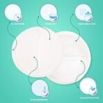 1st Step Honey Comb Lining, Super Absorbant Disposable Breast Pads with Day and Night Protection- 60 Pads - Fast Shipping to USA & Canada - Image 3
