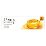 Pears Pure & Gentle Bathing Soap Bar 125 g (Combo Pack of 7) Moisturizing Glycerin Soap for Soft, Glowing Skin & Body - Paraben Free, For Men & Women - Fast Shipping to USA & Canada