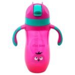 1ST STEP 300ml Birdie BPA Free Non-Spill Sipper/Sippy Cup with Soft Silicone Straw (Pink) - Fast Shipping to USA & Canada - Image 2