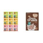 Slurrp Farm Fruit and Vegetable Teething Puffs Pack of 9 & Slurrp Farm Choco Crunch Chocolate Cereal 400g - Fast Shipping to USA & Canada - Image 2