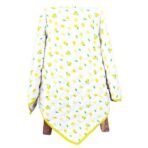 MOM'S HOME Organic Cotton All Season Baby Quilt | Light Weight | Soft | Perfect for Light Winters | 100x120 cm | 0-3 Year | Lemon | Reversible - Fast Shipping to USA & Canada - Image 2