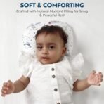 a baby cherry Mustard Seed Pillow for Baby | 16x24 cm | 500g Mustard Seeds| Pillow for Baby 0 to 12 Months | Pillow Cover Included - Fast Shipping to USA & Canada - Image 4