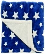 First Kick Baby Blanket New Born Pack of Wrapper Durable Polyester Cum Baby Crib Sheet for Baby Boys and Baby Girls, 107 cm X 85 cm, 0-12 Months Navy Blue - Fast Shipping to USA & Canada - Image 3