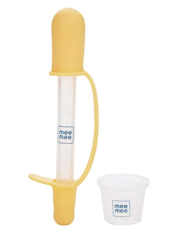Mee Mee Accurate Medicine Dropper & Dispenser (Orange) - Fast Shipping to USA & Canada