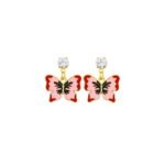 Routica Your Style Our Sparkle Women Casual Butterfly Earrings | No Stone Alloy Earrings for Girls | Stylish Western Party & Everyday Wear Jewelry - Fast Shipping to USA & Canada
