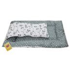 Infantbond Cotton 3-in-1 Carry Bag, Sleeping Bag & Mattress (Grey Moon & Star) ? Fast Shipping to USA & Canada - Image 5