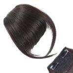 TEMPERIA Front Fake Bangs Hair Extensions For Women - Clip On Side Curtain Bangs Fringes Hair Extensions for Wedding - Cute Hair Accessories for Women & Girls - 1 Pc - Natural Brown (MN04) - Fast Shipping to USA & Canada - Image 2