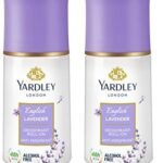 Yardley London English Lavender Anti Perspirant Deodorant Roll On For Women, Floral, 50ml (Pack of 2) - Fast Shipping to USA & Canada