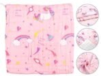 MOM CARE Muslin Cotton Face Towels for Newborn Baby Extra Soft Hankies Reusable Napkins for Infants Toddlers Boys and Girls (Pack of 2) Pink - Fast Shipping to USA & Canada - Image 6