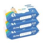 1st Step 99% Pure Water Baby Wipes with lid | Plant Based - 100% Biodegradable | Super Thick Polyester Free I Paraben Free with Aloevera & Calendula Extract | Alcohol Free - 120 Wipes - Fast Shipping to USA & Canada - Image 2