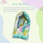 Infantbond 3 in 1 Carry Bag Cum Sleeping Bag (Pista Green) ? Fast Shipping to USA & Canada - Image 4