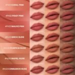 FOCALLURE Lasting Matte Lipstick NU03 Mappel Nude (3.5g) | Non-Drying, Highly Pigmented, Lightweight Matte Finish - Fast Shipping to USA & Canada - Image 6