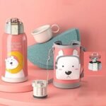 StarAndDaisy Smart Kids School Water Bottle SUS Insulated (SUS304 Brown) (GA-W4ZY-Z0DR-Pink) - Fast Shipping to USA & Canada