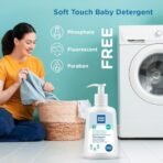 Mee Mee Baby Liquid Detergent 500 ml | Ph balanced, Free from Harsh Chemicals, Safe for mother's hands & baby's skin | Anti-Bacterial, Removes Stains & Odor with One Drop, Hypoallergenic - Fast Shipping to USA & Canada - Image 3