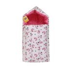 Infantbond Cotton 3-in-1 Carry Bag, Sleeping Bag & Mattress (Pink Moon & Star) ? Fast Shipping to USA & Canada - Image 2