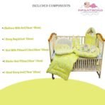 Infantbond Cotton Baby Bedding & Carry Bag (Yellow Ship) ? Fast Shipping to USA & Canada - Image 3