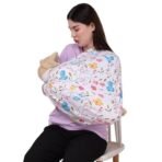a baby cherry-Nursing Cover, Nursing Covers for Feeding Mom, Feeding Cover Breastfeeding Mother, Feeding Cover for Mom, Multi-Use, Breathable, 360 Full Privacy Multicolor - Fast Shipping to USA & Canada - Image 2