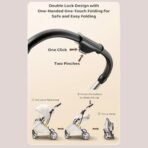 StarAndDaisy Coballe Baby Stroller, 2 in 1 High Landscape Convertible Reversible Bassinet Pram for Infant, Foldable Aluminum Alloy Pushchair with Adjustable Backrest, 3D Suspension (Green) - Fast Shipping to USA & Canada - Image 5