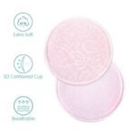 1st Step Reusable, Washable Maternity Nursing Breast Pads, 6 Pcs (Pink) - Fast Shipping to USA & Canada - Image 6