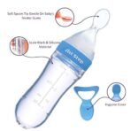 1st Step Squeezy Food Feeder - 90ml(Blue) - Fast Shipping to USA & Canada - Image 3