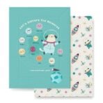 Tidy Sleep Baby Changing Mat - Waterproof, Foldable, Padded Diaper Changing Sheets for Newborns & Infants - Pack of 2, Our Mission (65 cm x 45 cm) - Fast Shipping to USA & Canada - Image 2