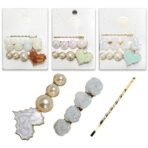 TEMPERIA (24pcs) Hair Accessories for Girls, Kids, Baby - Hair Clips, Clutcher & Pin Set - Stylish & Fancy - Random Colours & Designs (ZA217) - Fast Shipping to USA & Canada - Image 2