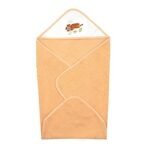 TIDY SLEEP Cotton Hooded Bath Towels for Newborn Baby Wash Cloth for Babies Extra Soft Bathing Towel Infants Toddlers,(Pack of 1) Peach, L-75cm X B-75cm - Fast Shipping to USA & Canada - Image 5