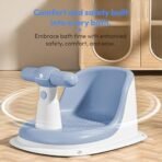 StarAndDaisy Baby Bather/Baths tand for 0 to 2 Years, Non-Slip Bath Chair for Baby Bathing/Portable Baby Bath Support Seat -Blue - Fast Shipping to USA & Canada - Image 3
