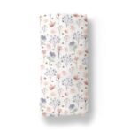 MOM'S HOME Organic Cotton Baby Muslin Swaddle | 100X100 cm | 0-12 Months | Pack of 1 | Blossom - Fast Shipping to USA & Canada - Image 2