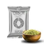 Orika Big Fennel Seeds (Badi Saunf) |100% Natural & Aromatic | Sweet Flavor & Digestive Benefits | Hygienically Packed - Fast Shipping to USA & Canada - Image 2